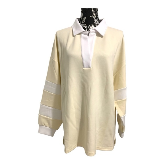 Simply Southern Pink and White Striped Long Sleeve Shirt - Picture 1 of 7